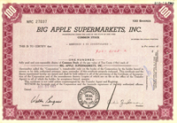Big Apple Supermarkets, Inc